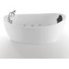 image67 in Acrylic Freestanding Bath Tub Hydromassage Gracefully Oval Shaped 7 Water Jets Soaking SPA SingleEnded Massage Bathtubs with Pillow  White