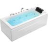 image67 in Whirlpool BathtubEmpava Jetted Tub with HeaterHydro Massage Bathtub with 9 Water Jets8 Air JetsSPA Bathtub with WaterfallWhirlpool Tub with LightLED Control Panel