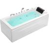 image67 in Whirlpool BathtubEmpava Jetted Tub with HeaterHydro Massage Bathtub with 9 Water Jets8 Air JetsSPA Bathtub with WaterfallWhirlpool Tub with LightLED Control Panel