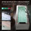 image67 in Whirlpool BathtubEmpava Jetted Tub with HeaterHydro Massage Bathtub with 9 Water Jets8 Air JetsSPA Bathtub with WaterfallWhirlpool Tub with LightLED Control Panel
