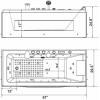 image67 in Whirlpool BathtubEmpava Jetted Tub with HeaterHydro Massage Bathtub with 9 Water Jets8 Air JetsSPA Bathtub with WaterfallWhirlpool Tub with LightLED Control Panel