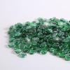 imageEmpava 10 lbs 10in Drop Beads Reflective Tempered Glass for Gas Fire Pit Onyx BlackEmerald Green