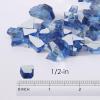 imageEmpava 10 lbs 12in Reflective Tempered Glass for Gas Fire Pit Caribbean BlueMidnight Blue