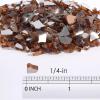 imageEmpava 10 lbs 14in Reflective Tempered Fire Glass for Gas Fire Pit in Captivating Copper