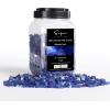 imageEmpava 10 lbs 14in Reflective Tempered Fire Glass for Gas Fire Pit in Midnight Blue