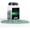 imageEmpava 10 lbs 14in Reflective Tempered Glass for Gas Fire Pit Radiant Jade Green