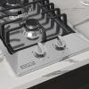 imageEmpava 12 in Gas Stove Cooktop 2 Italy Sabaf Sealed Burners NGLPG Convertible in Stainless Steel 12x21 Inch12 Inch