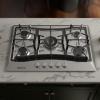 imageEmpava 12quot Gas Stove Cooktop with 2 Italy Sabaf Sealed Burners NGLPG Convertible in Stainless Steel 12 inches30 Inch