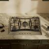 imageEmpava 12quot Gas Stove Cooktop with 2 Italy Sabaf Sealed Burners NGLPG Convertible in Stainless Steel 12 inches30 Inch