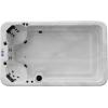 imageEmpava 2 Person 15 Jet 142IN Bathtub Energy Efficient Plug and Play Rectangle Relaxing Outdoor Home Hot Tub Spa with Cover14173 in L x 8661 in W x 4724 in HBlack