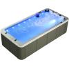 imageEmpava 2 Person 15 Jet 181IN Bathtub Energy Efficient Plug and Play Rectangle Relaxing Outdoor Home Hot Tub Spa with Cover18110 in L x 8661 in W x 4724 in HBlack