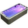 imageEmpava 2 Person 15 Jet 181IN Bathtub Energy Efficient Plug and Play Rectangle Relaxing Outdoor Home Hot Tub Spa with Cover18110 in L x 8661 in W x 4724 in HBlack