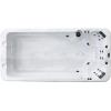 imageEmpava 2 Person 15 Jet 220IN Bathtub Energy Efficient Plug and Play Rectangle Relaxing Outdoor Home Hot Tub Spa with Cover22047 in L x 8661 in W x 4724 in HBlack