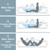 imageEmpava 2 Person Corner Whirlpool Bathtub with 10 Jets Jetted Tub with Light and Heater Hydro Massage Tub with Chromatherapy ETL CertifiedModern