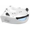 imageEmpava 2 Person Corner Whirlpool Bathtub with 10 Jets Jetted Tub with Light and Heater Hydro Massage Tub with Chromatherapy ETL CertifiedModern