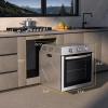 imageEmpava 24 inch Electric Single Wall Oven 25 Cuft Stainless Steel with Basic Broil Bake Functions Mechanical Knobs Control 24WOE40L SilverOven