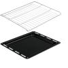 imageEmpava 24quot 10 Cooking Functions W Rotisserie Electric LED Digital Display Touch Control Builtin Convection Single Wall Oven EMPV24WOC02Oven