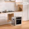 imageEmpava 24quot 10 Cooking Functions W Rotisserie Electric LED Digital Display Touch Control Builtin Convection Single Wall Oven EMPV24WOC02Oven