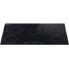 imageEmpava 30 Inch  Electric Cooktop Builtin Radiant Stove 4 Burner with 9 Heating Levels Smooth Glass Surface All Kinds of Cookware ETL Certified220240V Hard Wired No Plug Black36 Inch