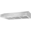 imageEmpava 30 Inch Under Cabinet Range Vent Hood 4Speed 500 CFM Dual Copper Motors Touch ampamp Remote Control Clock Display LED Lights Baffle Filters TopRear Ducted Exhaust Stainless SteelPush Button
