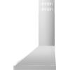 imageEmpava 30 in 500 CFM Wall Mount Range Hood Ducted Exhaust Kitchen VentPush Button Controls3 Speed FanPermanent Filter LEDs Light in Stainless Steel