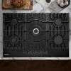 imageEmpava 30 in Gas Stove Cooktop 5 Italy Sabaf Sealed Burners NGLPG Convertible in Black Tempered Glass 30 Inch30 Inch