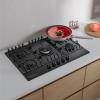 imageEmpava 30Inch Gas Stove Cooktop 5 Italy SABAF Sealed Burner NGLPG Convertible in Stainless Steel GC3830 Inch