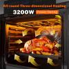 imageEmpava 30quot Electric Double Wall Oven Air Fryer Combo Convection Fan Builtin 10 Cooking Functions with LED Digital Display Touch Control in Stainless Steel EMPV30WO05 30IN Grey24WOC02