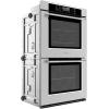 imageEmpava 30quot Electric Double Wall Oven Air Fryer Combo Convection Fan Builtin 10 Cooking Functions with LED Digital Display Touch Control in Stainless Steel EMPV30WO05 30IN Grey30WO05