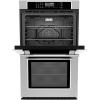 imageEmpava 30quot Electric Double Wall Oven Air Fryer Combo Convection Fan Builtin 10 Cooking Functions with LED Digital Display Touch Control in Stainless Steel EMPV30WO05 30IN Grey30WO05