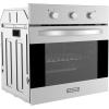 imageEmpava 30quot Electric Single Wall Built Oven 10 Cooking Functions with LED Digital Display Convection Fan Touch Control in Stainless Steel EMPV30WO04 30IN Grey24WOB14