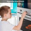 imageEmpava 30quot Electric Single Wall Built Oven 10 Cooking Functions with LED Digital Display Convection Fan Touch Control in Stainless Steel EMPV30WO04 30IN Grey24WO08
