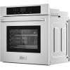 imageEmpava 30quot Single Wall Oven with 12 Cooking Functions with LED Digital Display SelfCleaning Convection Fan Touch Control in Stainless Steel 30 Inch