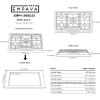 imageEmpava 36 Inch Gas Stove Cooktop 5 Italy Sabaf Sealed Burners NGLPG Convertible in Stainless SteelGas Stove
