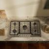 imageEmpava 36 Inch Gas Stove Cooktop 5 Italy Sabaf Sealed Burners NGLPG Convertible in Stainless SteelGas Stove