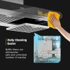 imageEmpava 36 Inch Island Range Vent Hood CeilingMount Convertible DuctedDuctless 3Speed Touch Control Timer Stainless Steel Baffle 4 LED Lights Charcoal Filters Sold SeparatelyIsland Ceiling Mount