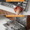 imageEmpava 36 in Gas Stove Cooktop with 5 Italy Sabaf Sealed Burners NGLPG Convertible in Stainless Steel EMPV36GC22 36 Inch