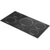 imageEmpava 36quot Electric Induction Cooktop Builtin Modular Stovetop with 5 Elements 9 Power Level Boost Burners in Black Vitro Ceramic Glass 36 Inch36 Inch