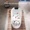 imageEmpava 59 Inch Freestanding Whirlpool Tub  Acrylic Jetted BathtubDeep Concave Back Tapered InteriorETL Certified