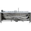 imageEmpava 59 x 29quot Whirlpool Tub750W Acrylic Jetted Bathtub with 11 JetsHydromassage with Chromatherapy3Side Apron58 GallonsETL Certified