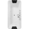 imageEmpava 59Inch White Freestanding Whirlpool Bathtub Rectangular with 8 Hydromassage Adjustable Water Jets