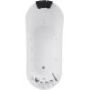 imageEmpava 67quotx 30quot Freestanding Whirlpool Tub560W Stand Alone Jetted BathtubSlipper Shape with Lumbar and Cervical Support with 110V Power Plug ETL Certified