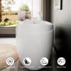 imageEmpava 69 Inch Freestanding Bathtub  Acrylic Free Standing Soaking Tubs with Contemporary Design White59 in
