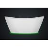 imageEmpava 69quot Freestanding Bathtub Luxury Acrylic Soaking Tub Modern StandAlone Design Glossy White  cUPC Certified59 Inch with LED