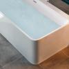 imageEmpava 69quot Freestanding Bathtub Luxury Acrylic Soaking Tub Modern StandAlone Design Glossy White  cUPC Certified67 Inch