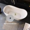 imageEmpava Bathtub 67quot Soaking Tub Acrylic Free Standing Tub with Center Drain and Overflow Contemporary Design Bathtub for Bathroom cUPC Certified Glossy WhiteEnd Drain Bathtub