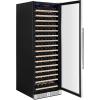 imageEmpava Cooler Refrigerator 171 Bottles Single Zone Built in or Freestanding Compressor Fridge Chiller Wine Cellar 24 Inch Stainless Steel