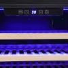 imageEmpava Cooler Refrigerator 171 Bottles Single Zone Built in or Freestanding Compressor Fridge Chiller Wine Cellar 24 Inch Stainless Steel