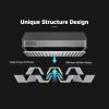 imageEmpava Ducted Under Cabinet Stove Range Hood Vent 30 Inch 500 CFM  Dual Sealed Aluminum Motor  Push Button Control  3Speeds  ETL Certification Stainless SteelUnder Cabinet