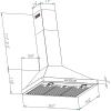 imageEmpava DuctedDuctless Wall Mount Range Hood 30 Inch Kitchen Exhaust Stove Vent with Sealed Aluminum Motor Touch ampamp Remote Control 3Speed 380 CFM Stainless Steel CharcoalFilter Sold SeparatelyRH03